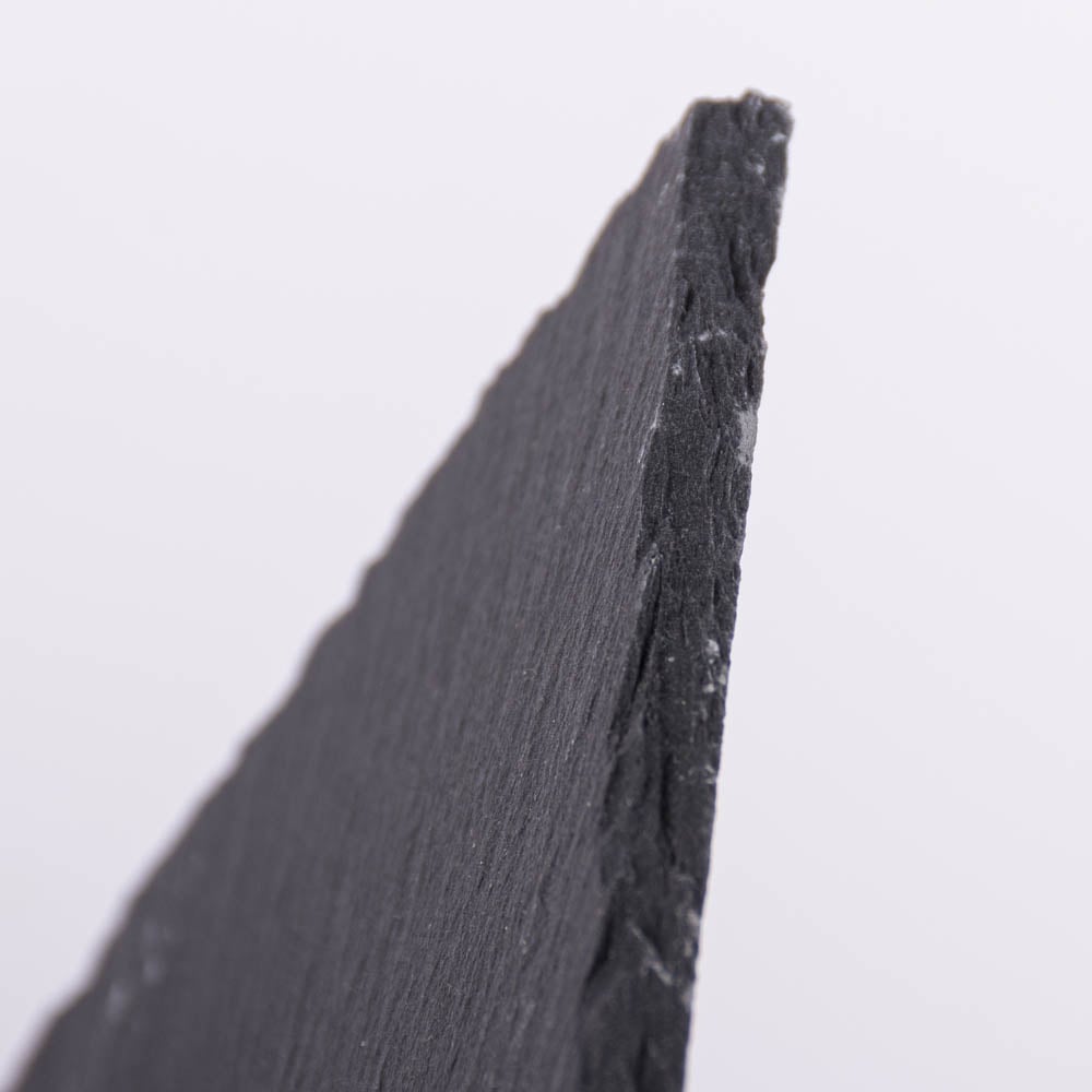 Schöner Leben Kleine Schiefertafel auf Sockel aus Bambus schwarz natur 15x9,5cm Großer Ausverkauf