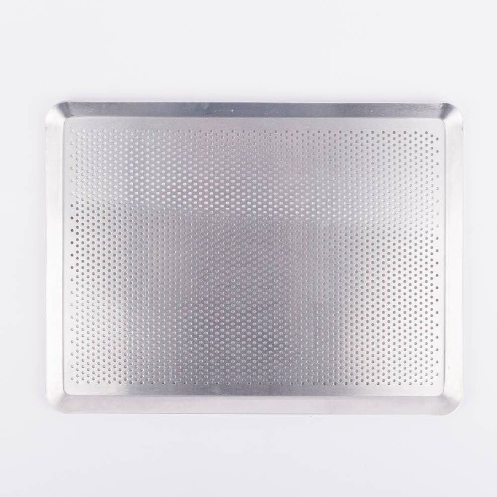 Schöner Leben Backblech aus Aluminium perforiert silber 40x30cm von Zenker