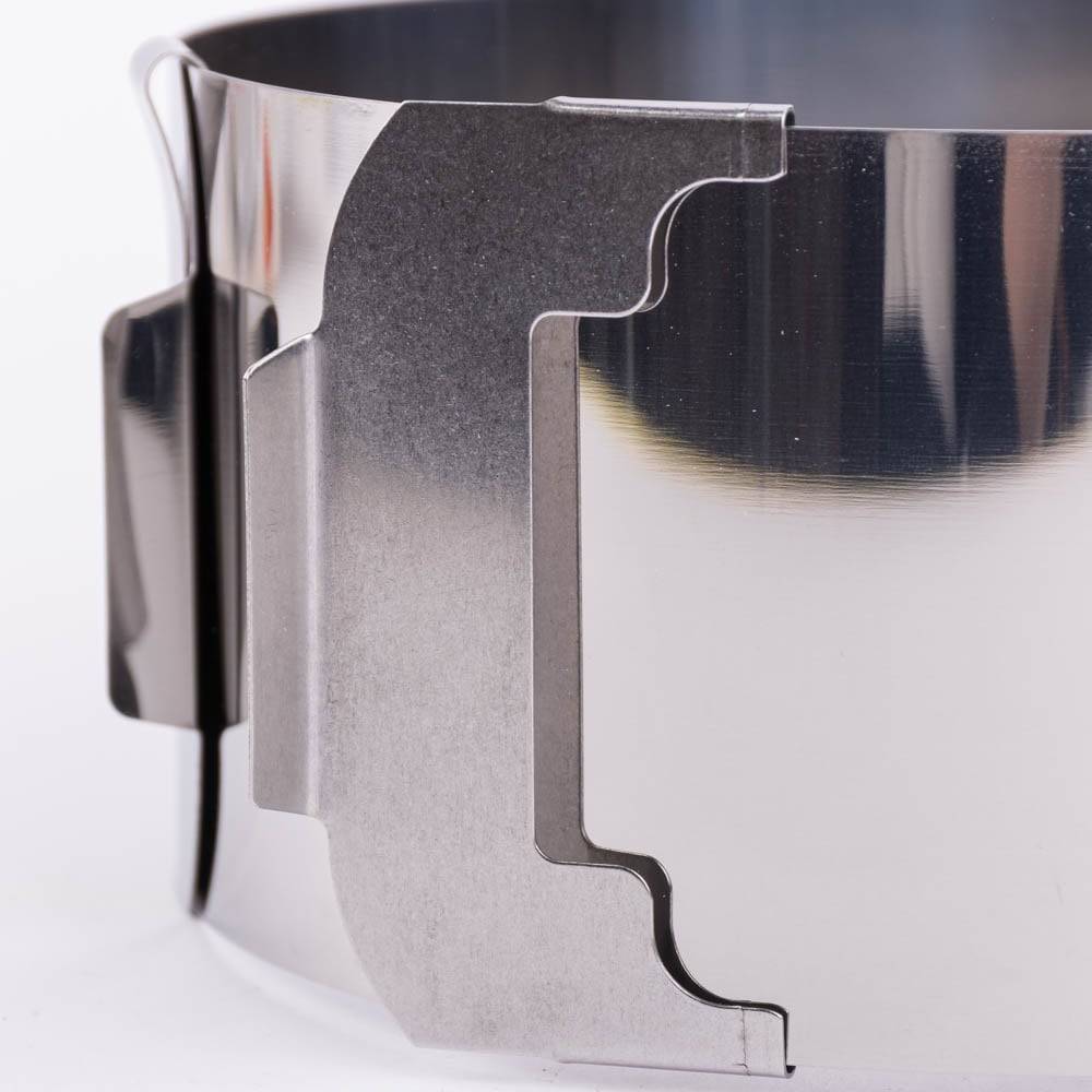 Schöner Leben Verstellbarer Gebäckring aus Edelstahl 15-30x7,5cm von Zenker Cyber Monday