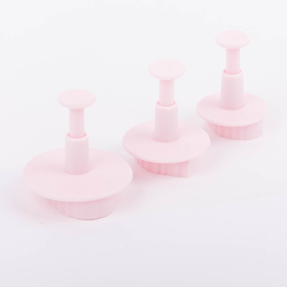 Schöner Leben 3er Set Ausstecher mit Zen Blattmuster 42mm 33mm 23mm lang von Zenker Muttertagsangebot