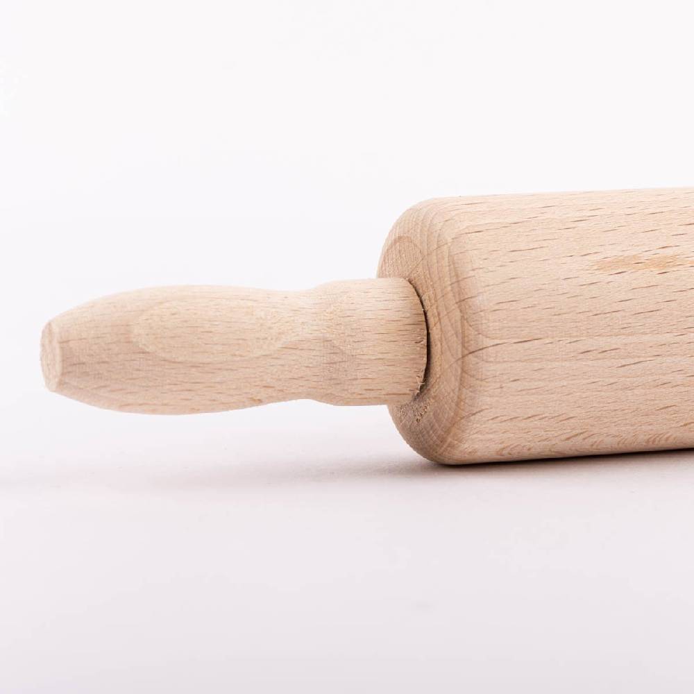 Schöner Leben Mini Teigrolle aus Buchenholz 4,5x24cm von Zenker Jubiläumsangebot