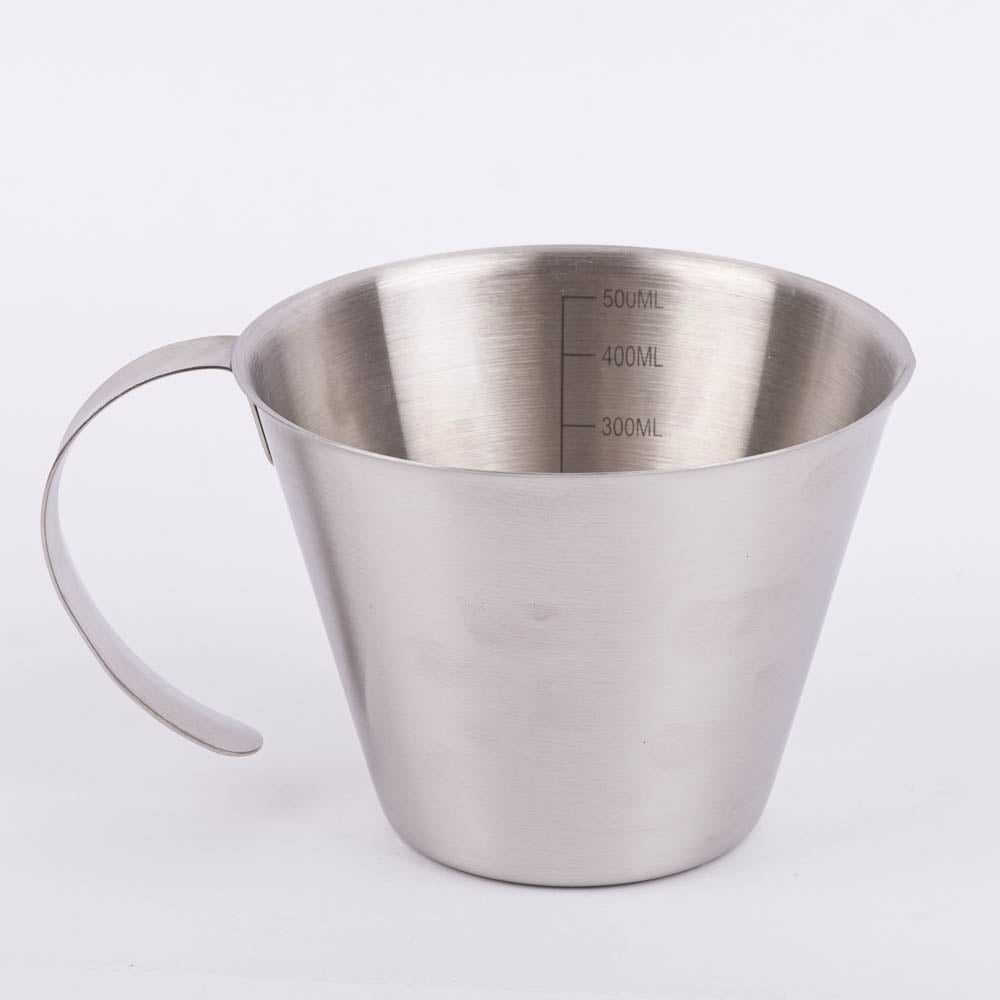 Schöner Leben Messbecher Smart Pastry aus Edelstahl silber 500ml von Zenker Top Angebot