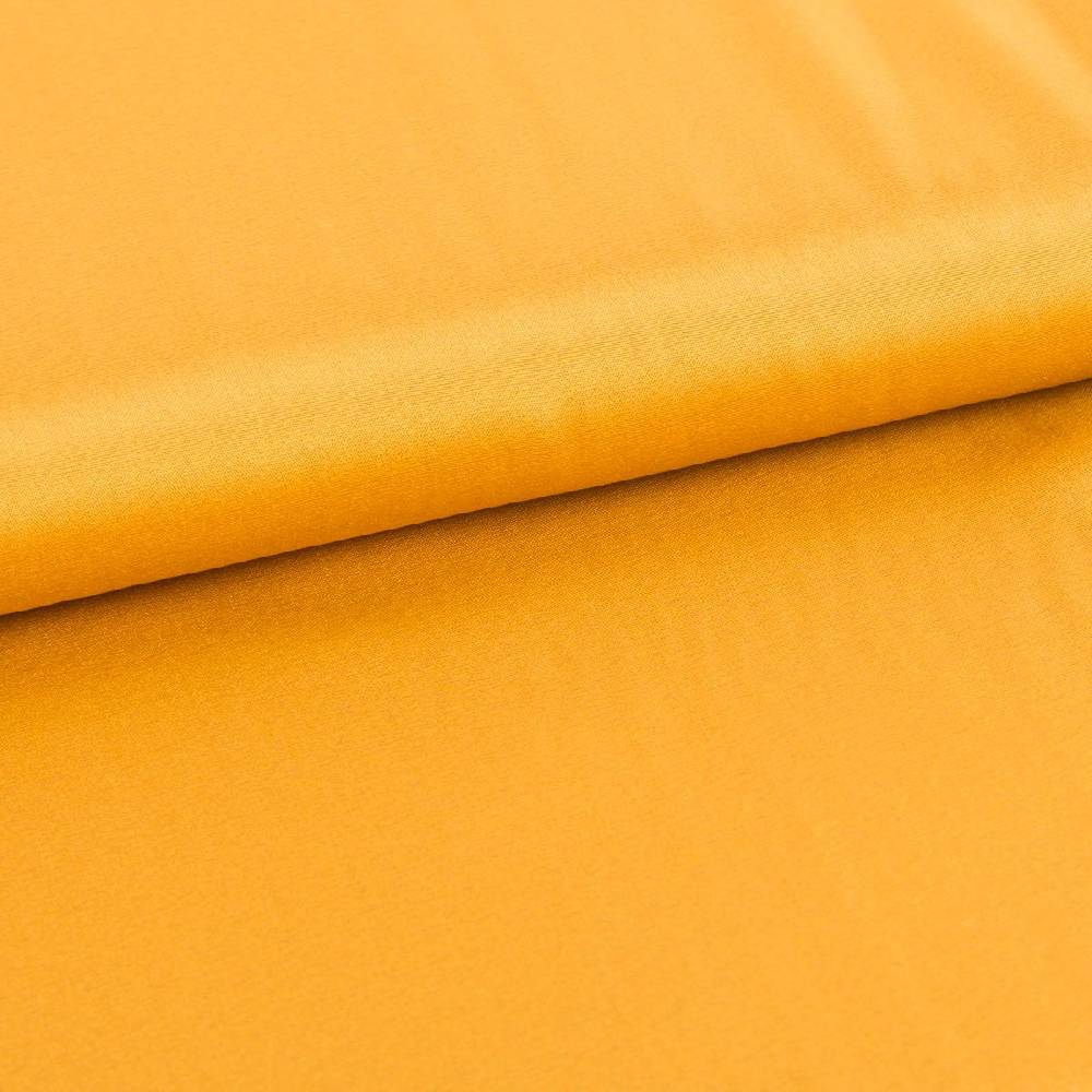 Schöner Leben Viskose Stoff Futterstoff Neva Viscon Meterware uni ocker gelb 1,40m Breite 50% Rabatt mit kostenlosem Versand