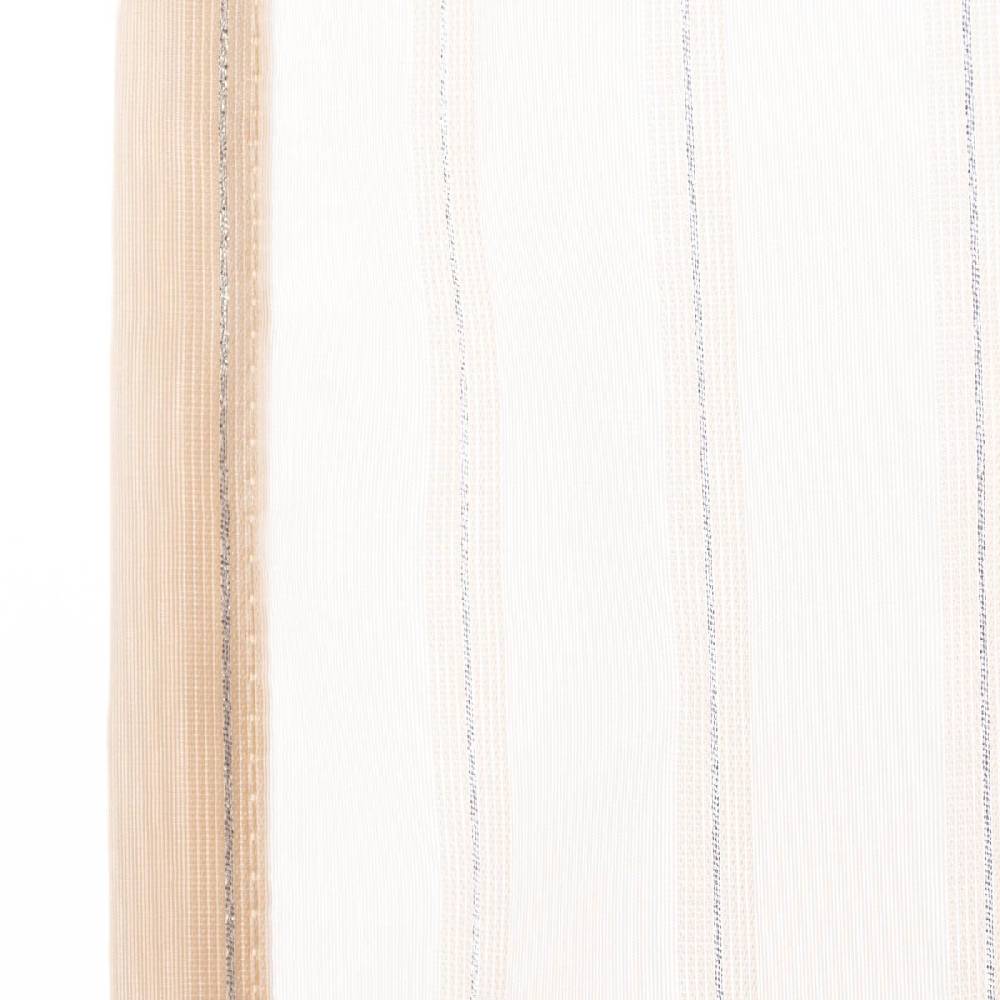 Schöner Leben Ösenvorhang Soho Club Barbara Becker Längsstreifen beige silber 140cmx245cm Outlet