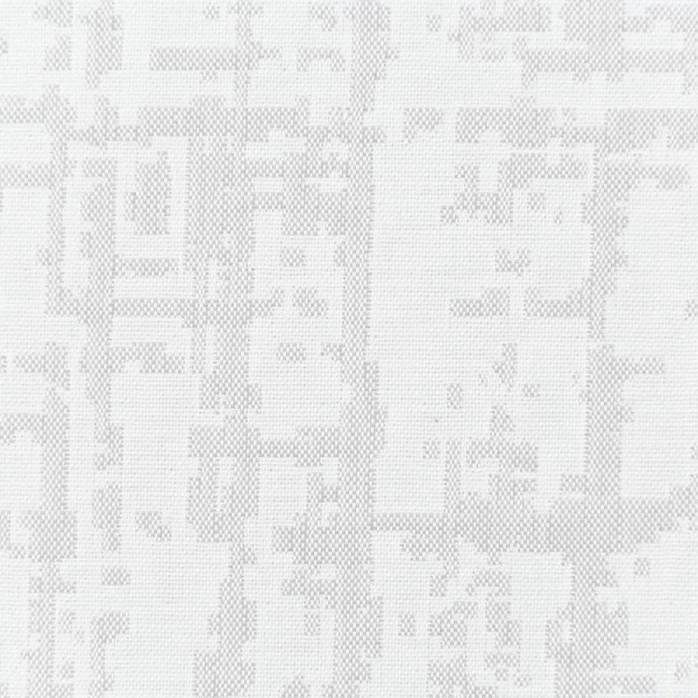 Schöner Leben Rasch Textil Vorhangstoff Doubleface Jacquard Air Strukturdessin weiß 295cm breit Exklusivangebot