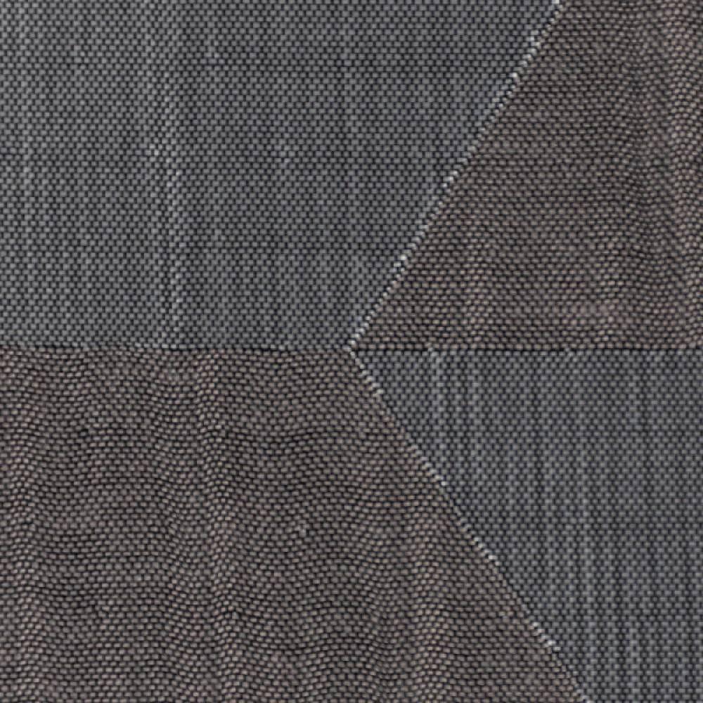 Schöner Leben Rasch Textil Vorhangstoff Doubleface Doppelgewebe Willow Chevron Streifen anthrazit 295cm breit Preisnachlass