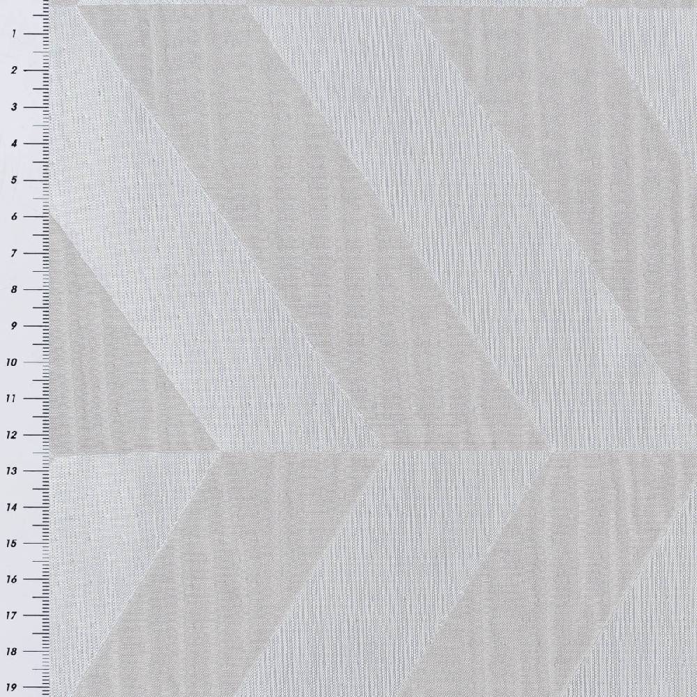 Schöner Leben Rasch Textil Vorhangstoff Doubleface Doppelgewebe Willow Chevron Streifen beige 295cm breit Saisonschlussverkauf