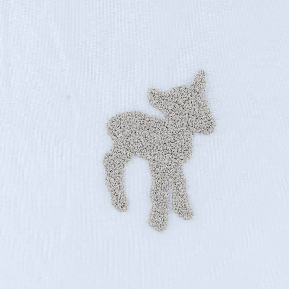 Schöner Leben Rasch Textil Kinder Gardinenstoff Bambino Counting Sheep Schäfchen ecru weiß natur 150cm Muttertagsangebot