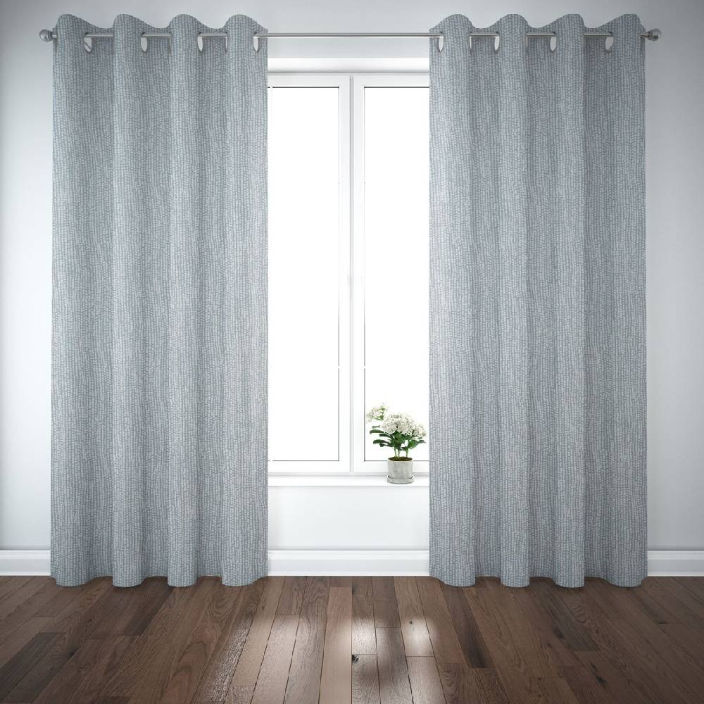 Schöner Leben Sonderangebot Vorhang mit Ösen STUDIO G Rainfall Regentropfen mineral blau weiß 245cm von SCHÖNER LEBEN Jubiläumsangebot