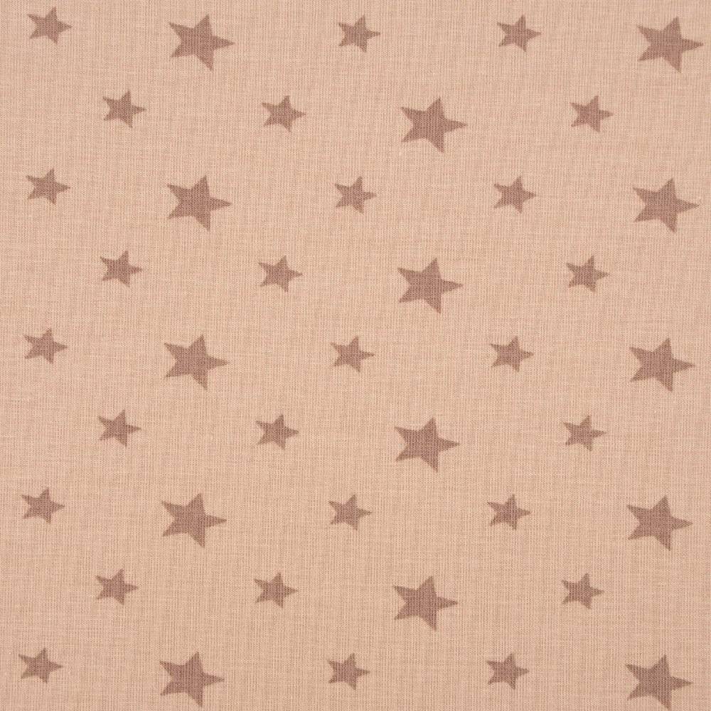 Schöner Leben Baumwolljersey Jerseystoff Sterne Sternchen beige 1,50m Breite