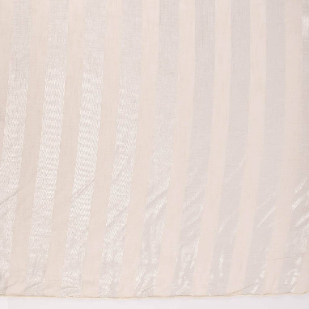 Schöner Leben Rasch Textil Gardinenstoff Stores Shine Längsstreifen Leinenstruktur linen natur 300cm Neueste Mode