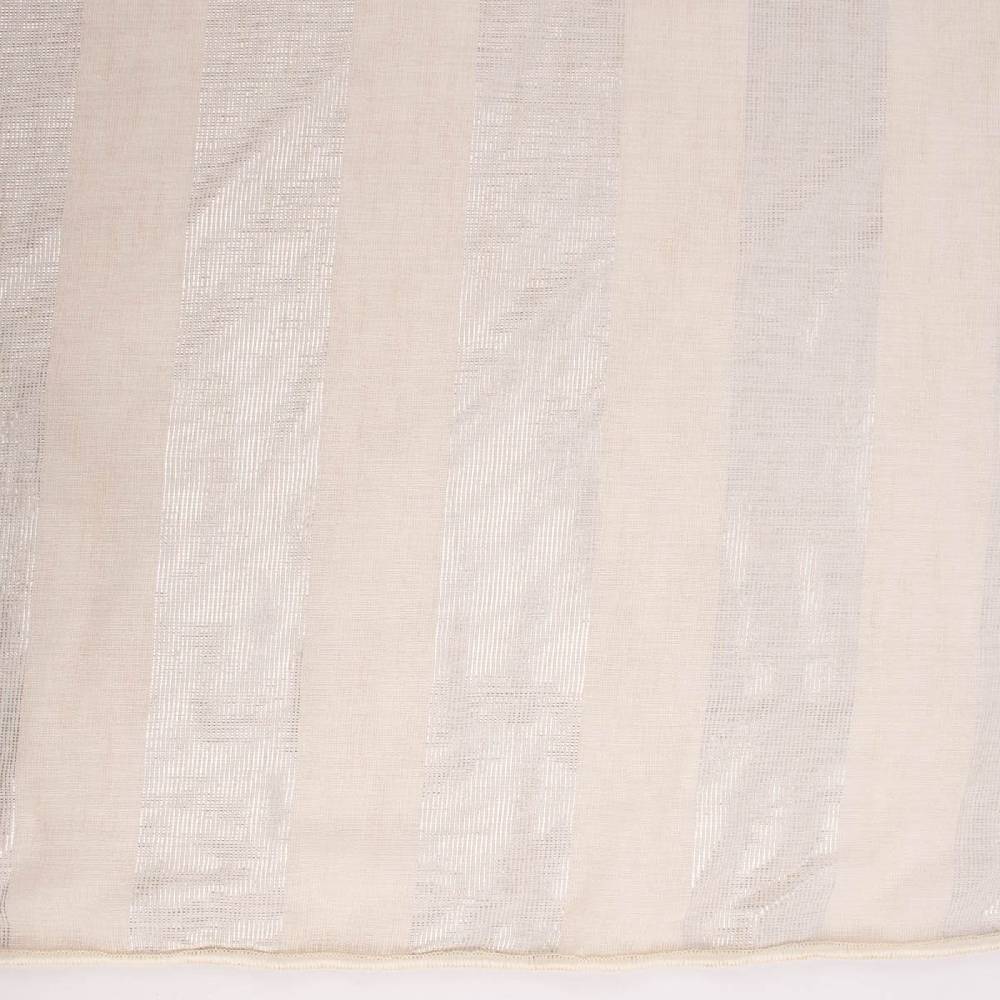 Schöner Leben Rasch Textil Gardinenstoff Stores Shine Längsstreifen Leinenstruktur linen natur 300cm Neueste Mode