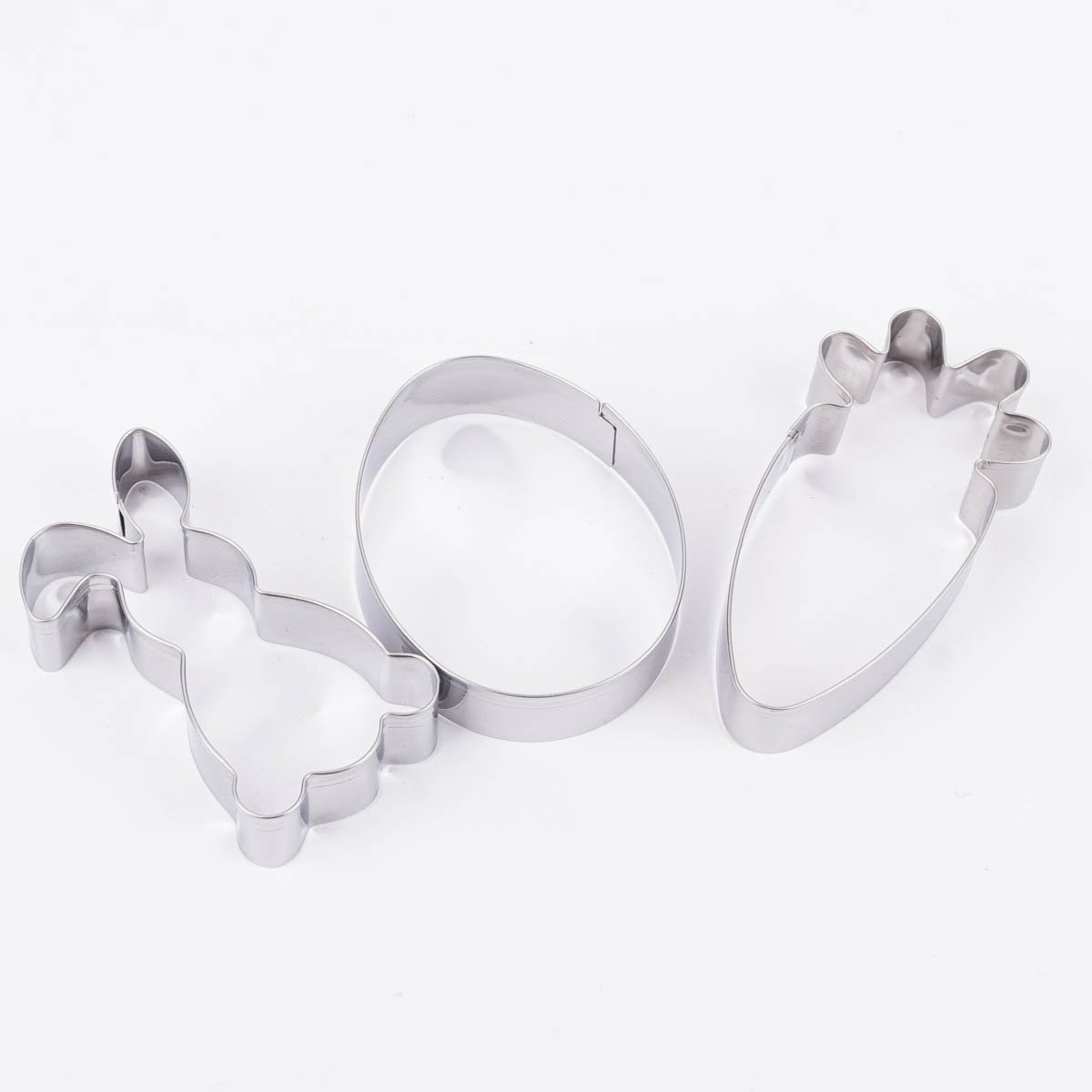 Schöner Leben 3er Set Ausstecher Ostern Hase Ei Karotte 5,5x9cm