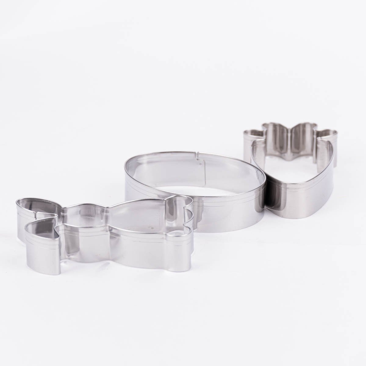 Schöner Leben 3er Set Ausstecher Ostern Hase Ei Karotte 5,5x9cm Wochenangebot