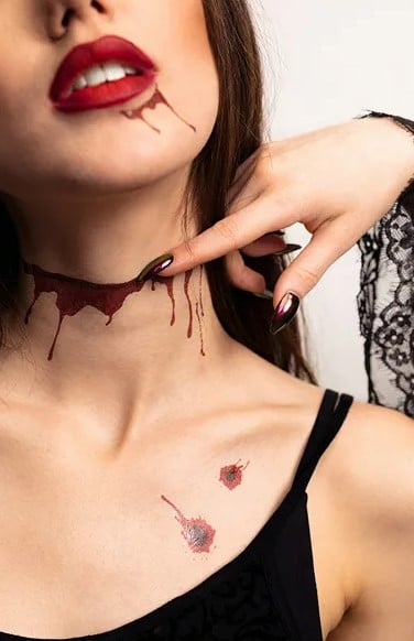 Schöner Leben Halloween Tattoos Narben abwaschbar 13 Stk 50% Rabatt mit kostenlosem Versand