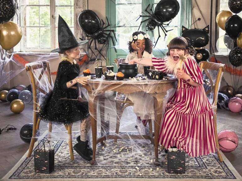 Schöner Leben Halloween Spinnennetz in Weiß 60g mit zwei Spinnen Clearance-Verkauf