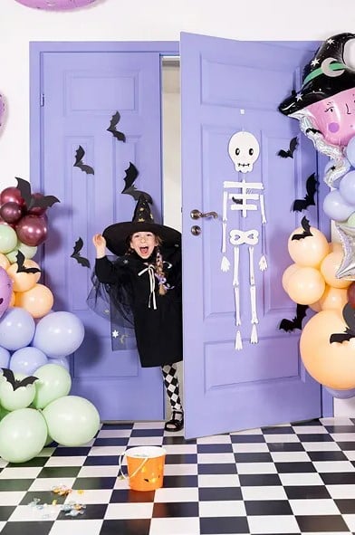 Schöner Leben Halloween Fledermaus aus Papier im 6er Set schwarz Fabrikladen
