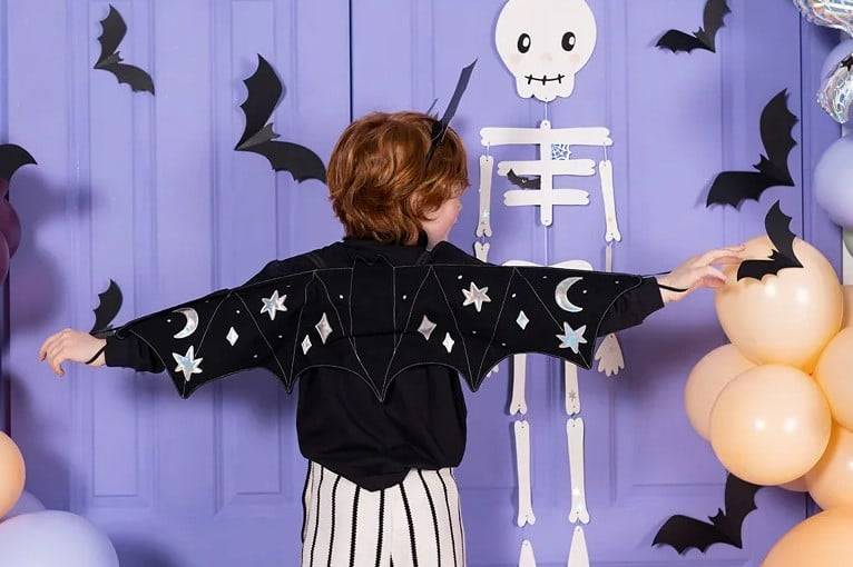 Schöner Leben Halloween Fledermaus aus Papier im 6er Set schwarz Fabrikladen