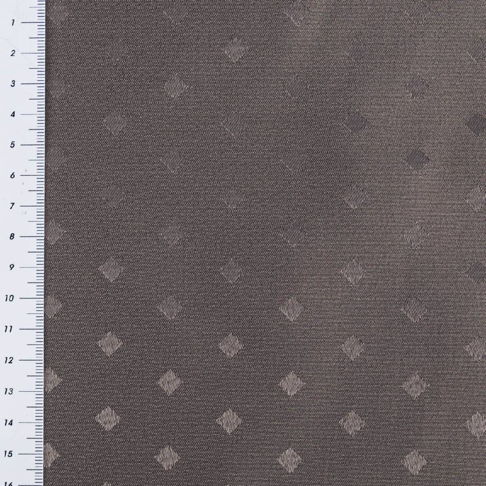 Schöner Leben Satin Stoff Tischdecke Meterware mit Acryl-Fleckschutz Mini-Raute anthrazit 1,40cm Breite Black Friday