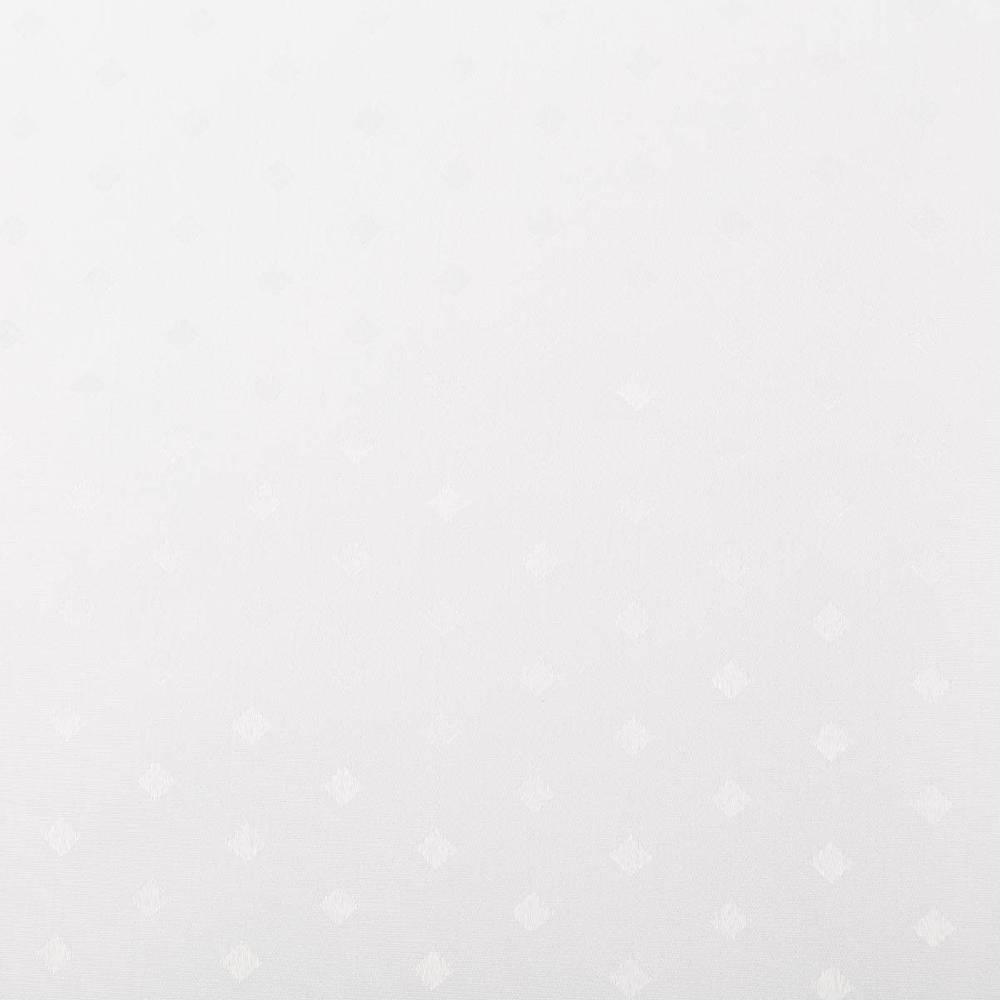 Schöner Leben Satin Stoff Tischdecke Meterware mit Acryl-Fleckschutz Mini-Raute weiß 1,40cm Breite Cyber Monday