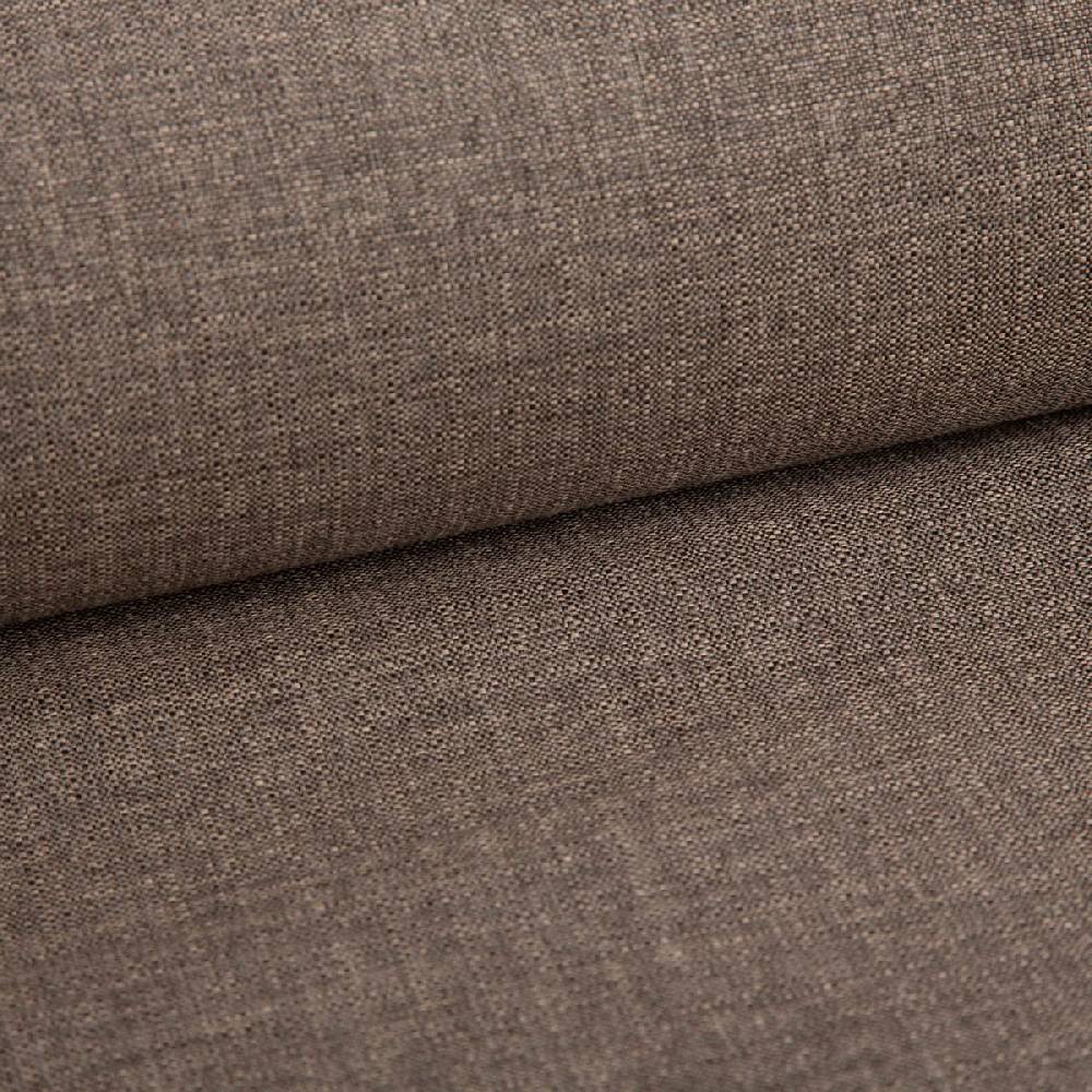 Schöner Leben Polsterstoff Outdoorstoff Olefina mit Fleckschutz uni Struktur braun 1,45m Breite