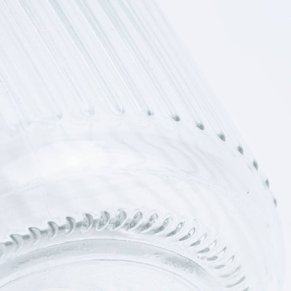 Schöner Leben Vorratsglas mit Stäbchenprägung und schwarzem Schraubdeckel groß 9x19,5cm Bis zu 55% Rabatt