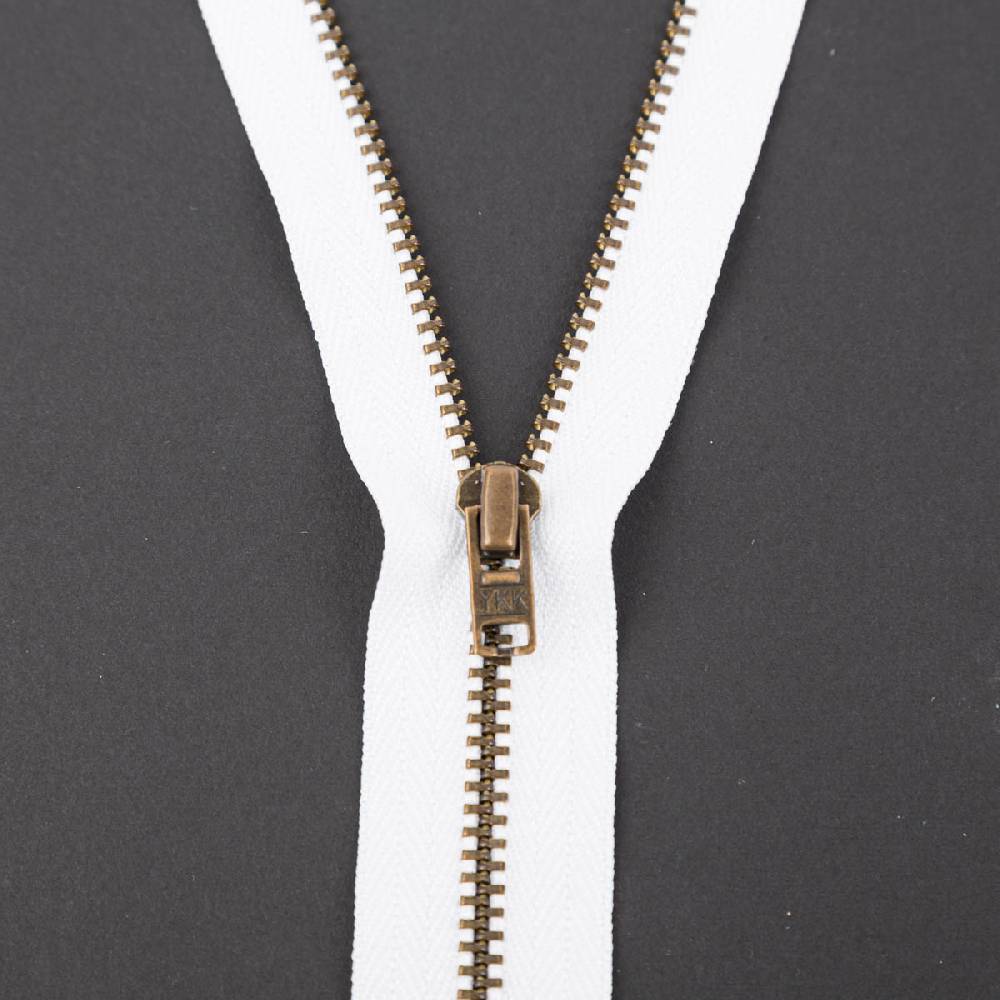 Schöner Leben Reißverschluss Metall antik gold nicht teilbar 3mm 16cm lang in versch. Farben Schlussverkauf