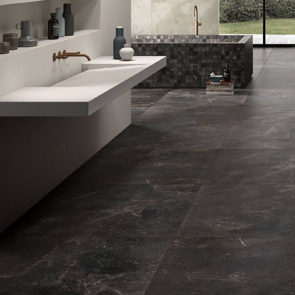 Schöner Wohnen Kollektion Bodenfliese Royal Stone Black Diamond Meist gekauft
