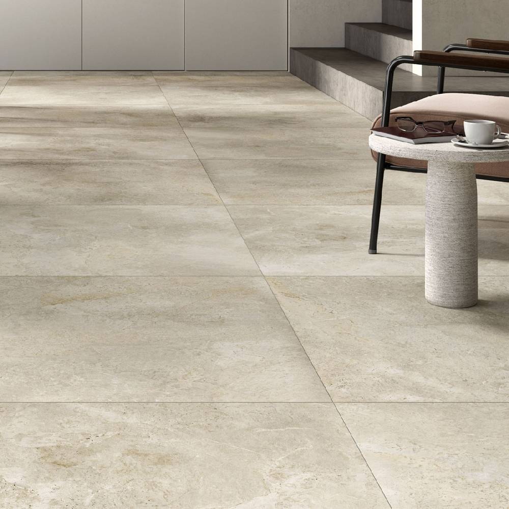 Schöner Wohnen Kollektion Bodenfliese Royal Stone Platinum White Auslauf