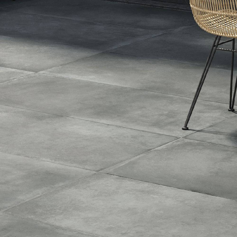 Schöner Wohnen Kollektion Bodenfliesen Soft Concrete soft silver hexagon im Angebot