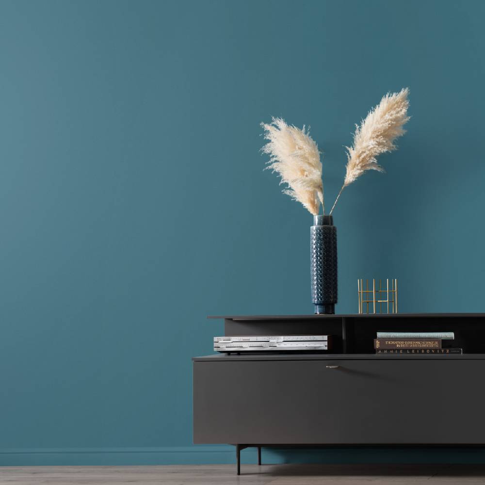 Schöner Wohnen Kollektion Designfarbe Charmantes Petrolblau Zeitbegrenzte Promotion
