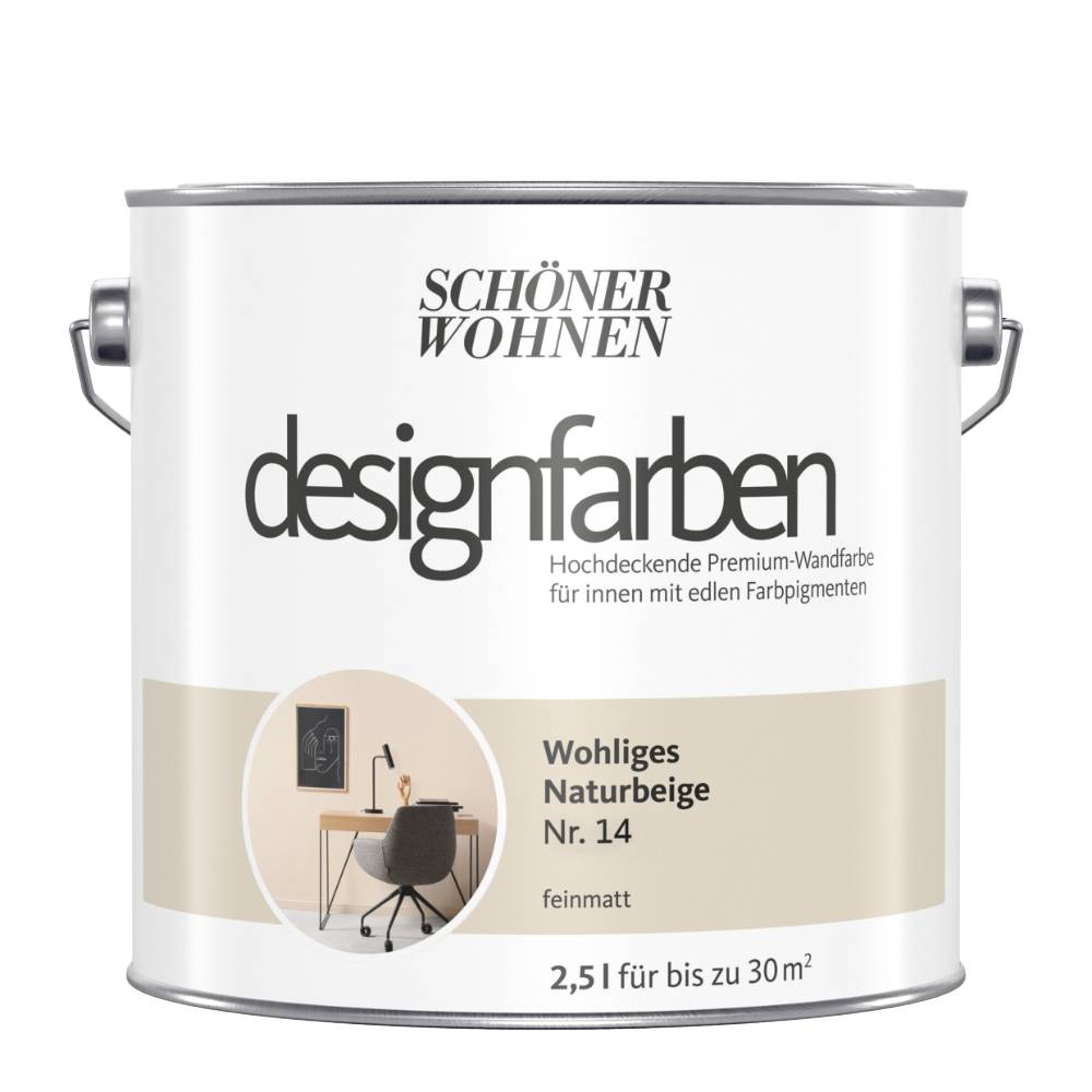 Schöner Wohnen Kollektion Designfarbe Wohliges Naturbeige
