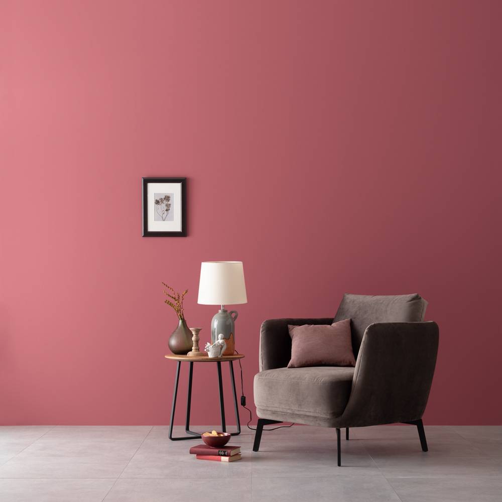 Schöner Wohnen Kollektion Designfarbe Englisches Rosenrot 50% Rabatt mit kostenlosem Versand