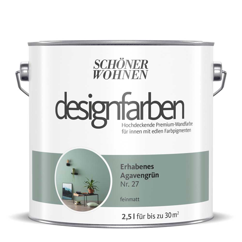 Schöner Wohnen Kollektion Designfarbe Erhabenes Agavengrün Kostenloser Versand international