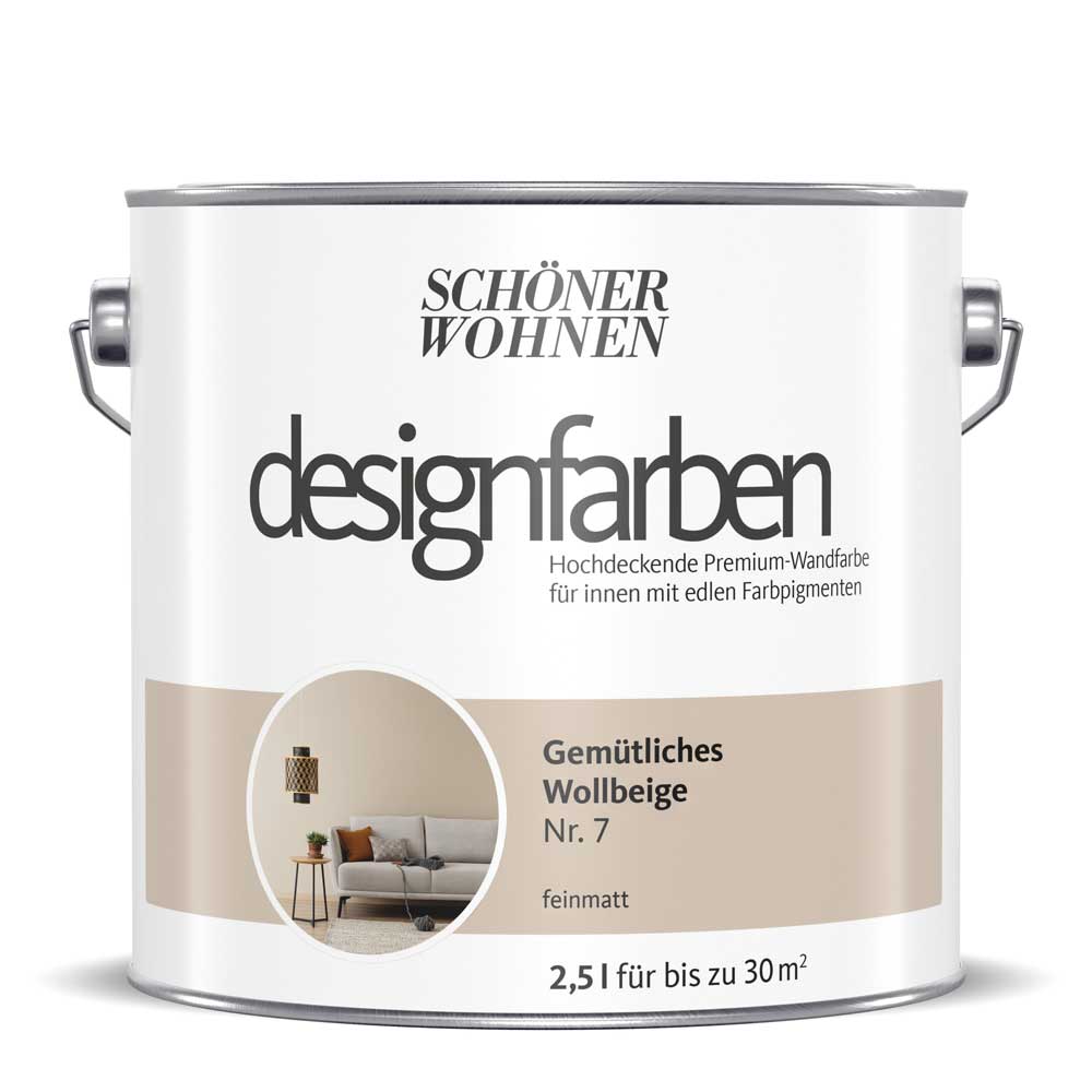 Schöner Wohnen Kollektion Designfarbe Gemütliches Wollbeige Speichern exportieren