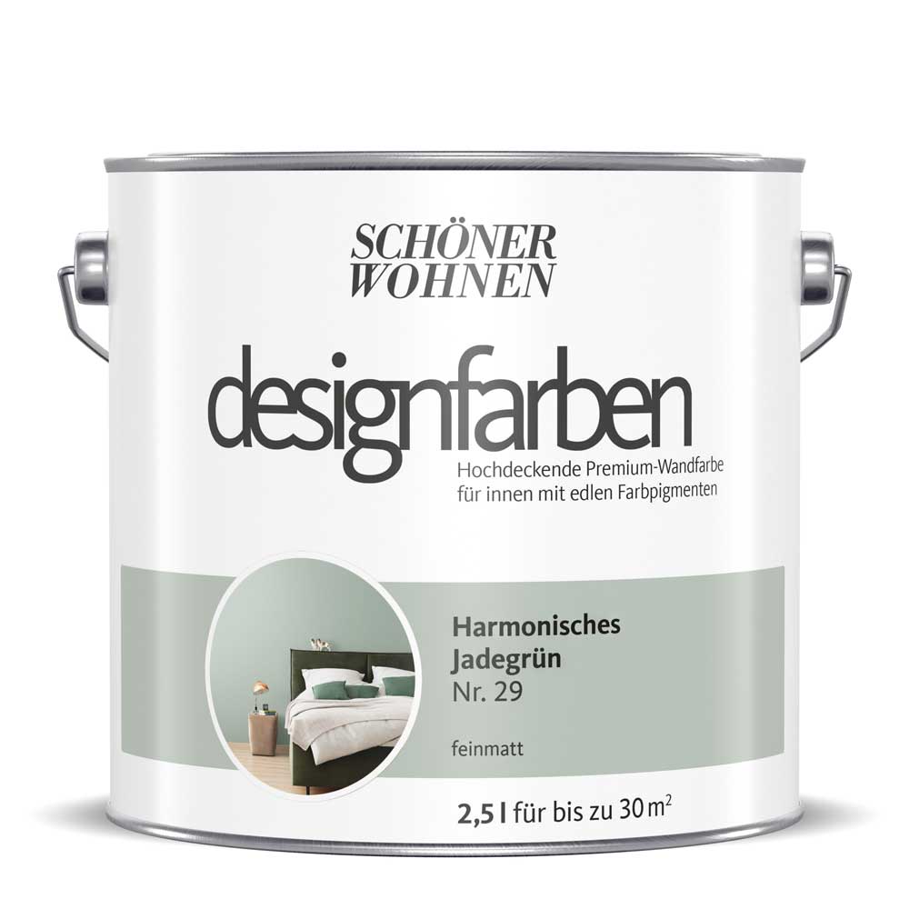 Schöner Wohnen Kollektion Designfarbe Harmonisches Jadegrün Black Friday Preise