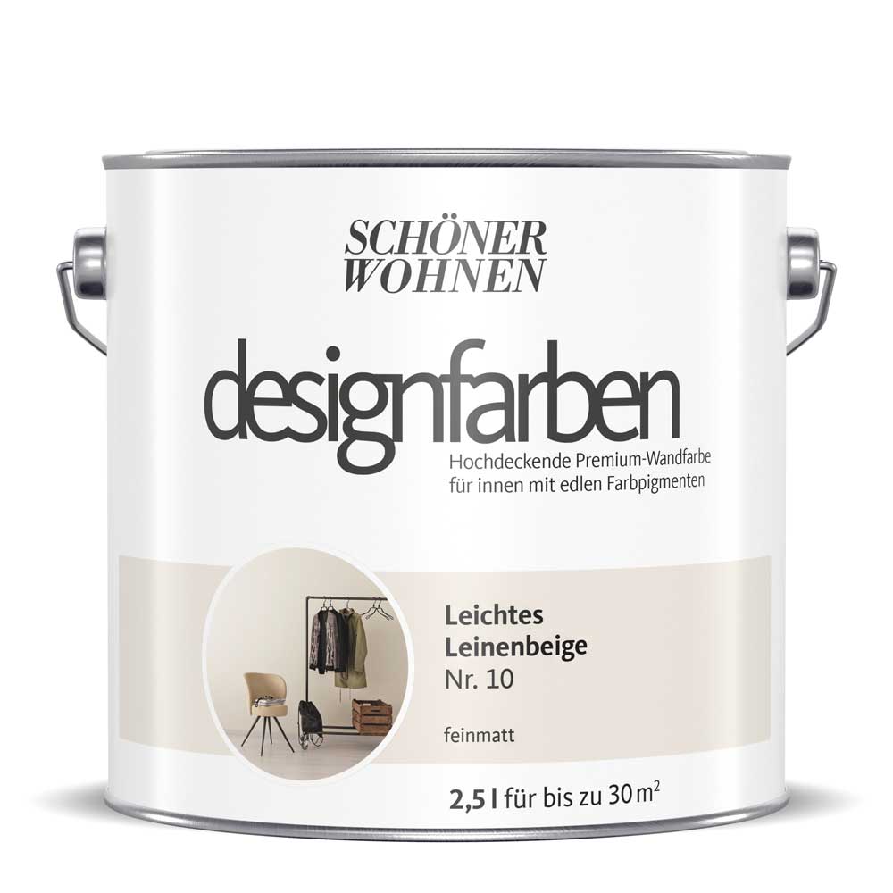 Schöner Wohnen Kollektion Designfarbe Leichtes Leinenbeige