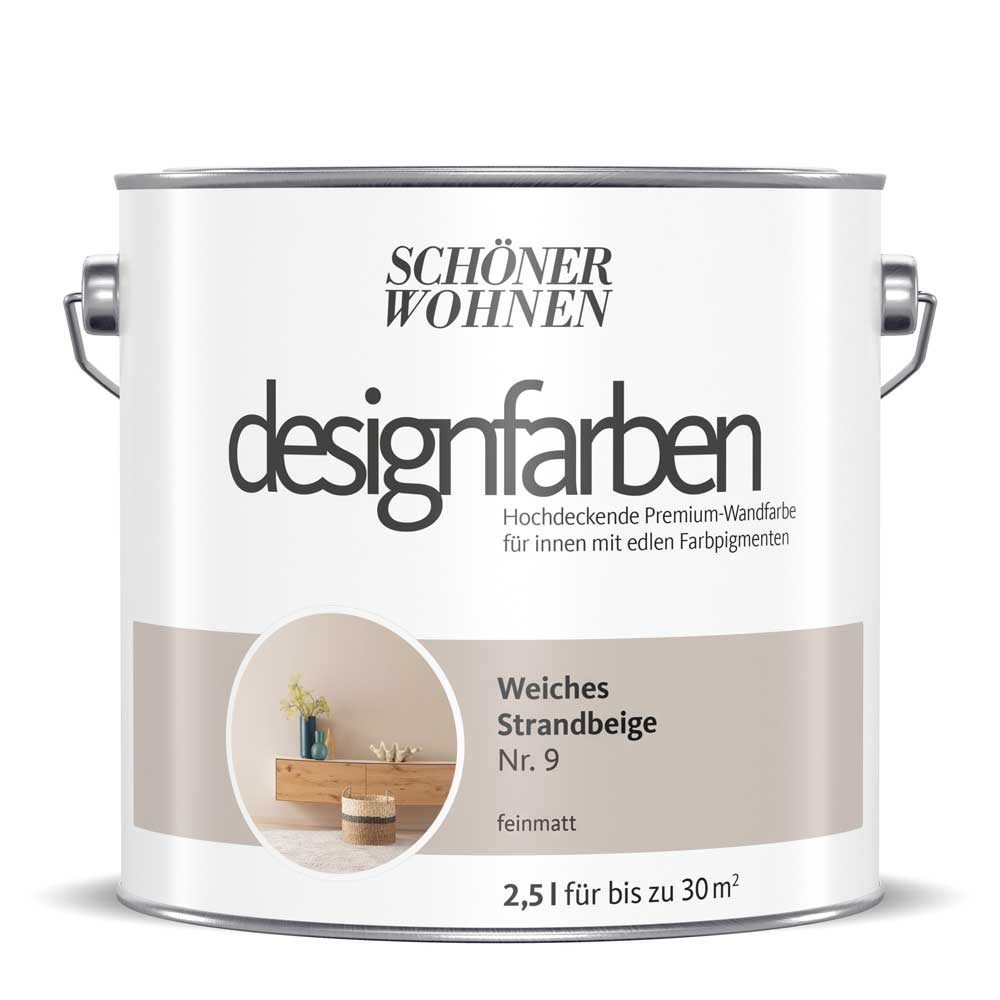 Schöner Wohnen Kollektion Designfarbe Weiches Strandbeige Angebote