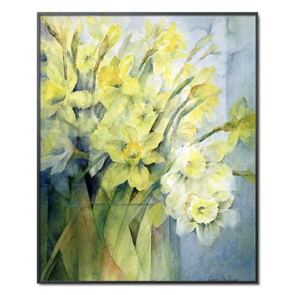 Schöner Wohnen Kollektion Gerahmter Kunstdruck 'Daffodils' von Karen Armitage