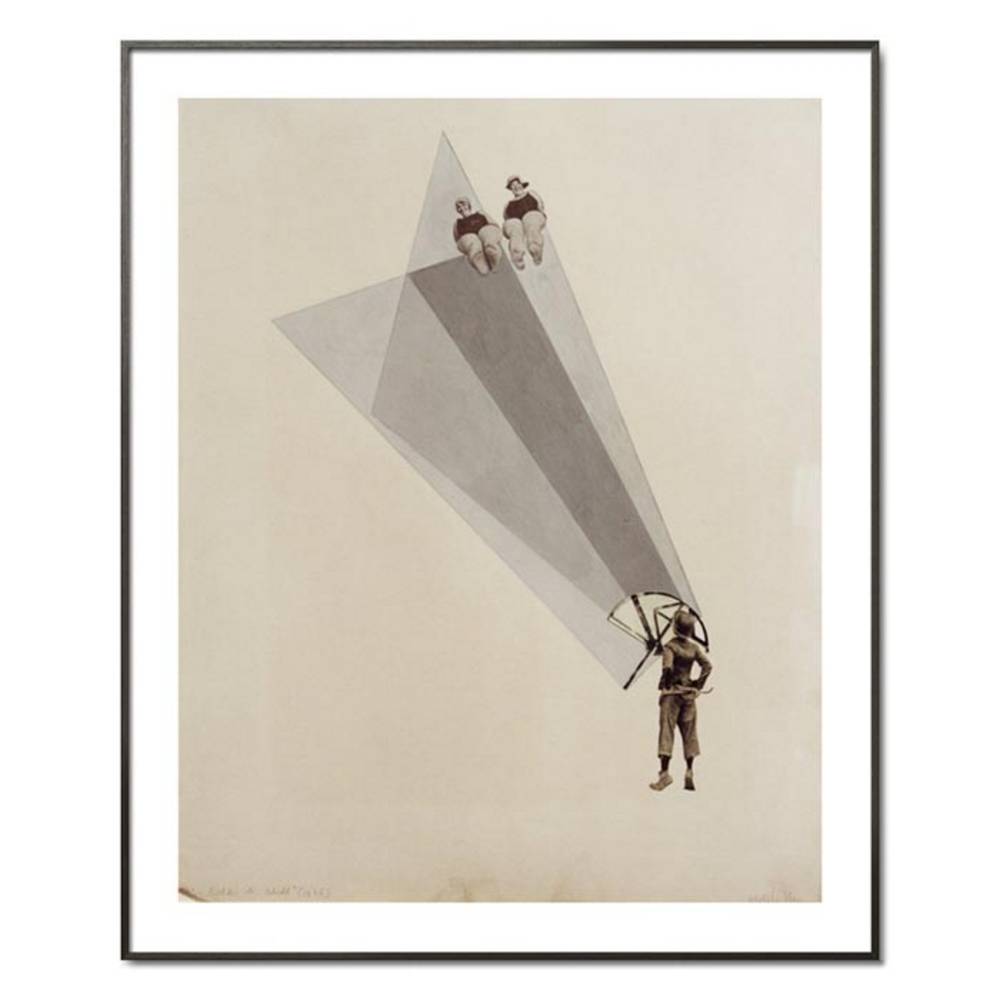 Schöner Wohnen Kollektion Gerahmter Kunstdruck 'Die Lichter der Stadt' von László Moholy-Nagy