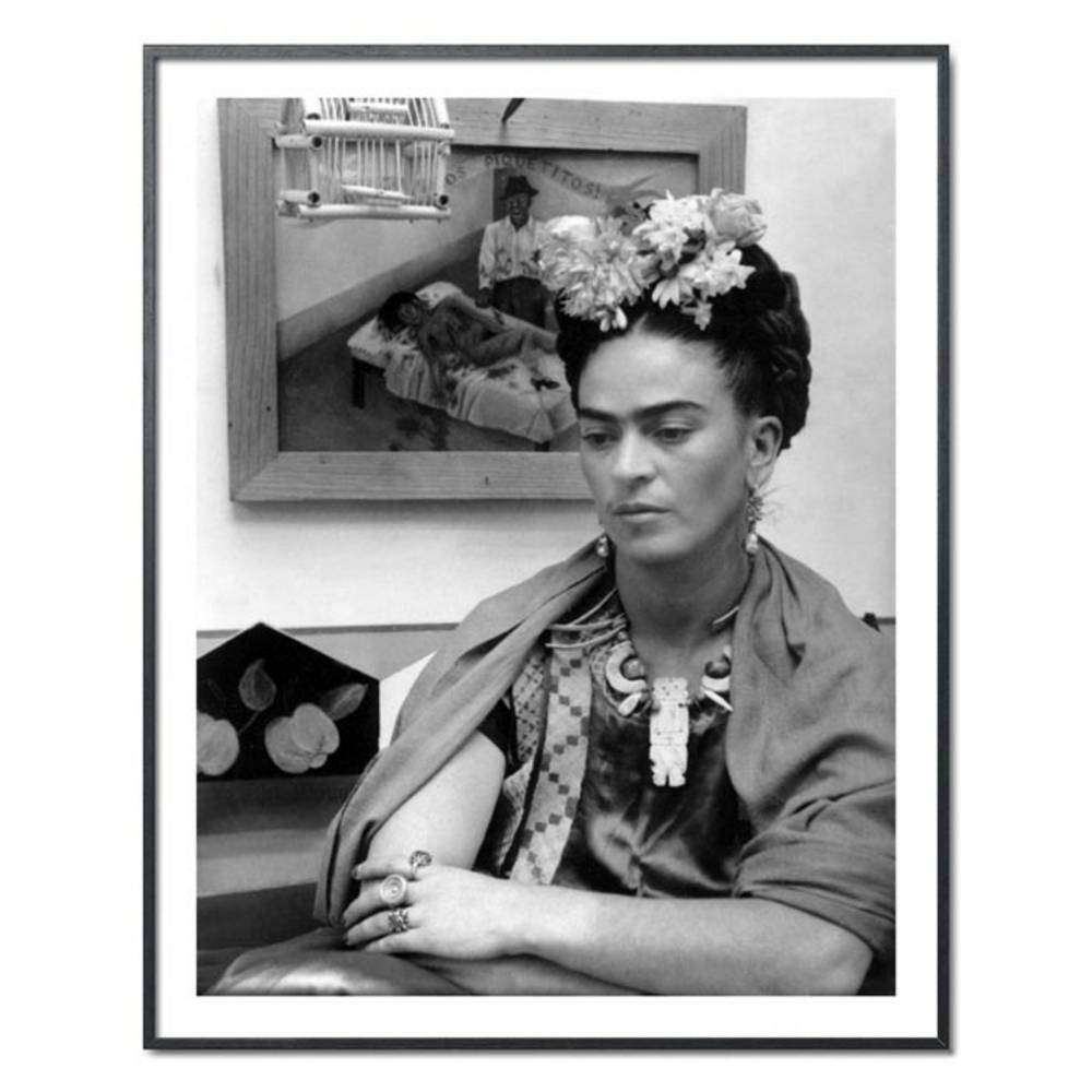Schöner Wohnen Kollektion Gerahmter Kunstdruck 'Mexican painter Frida Kahlo'