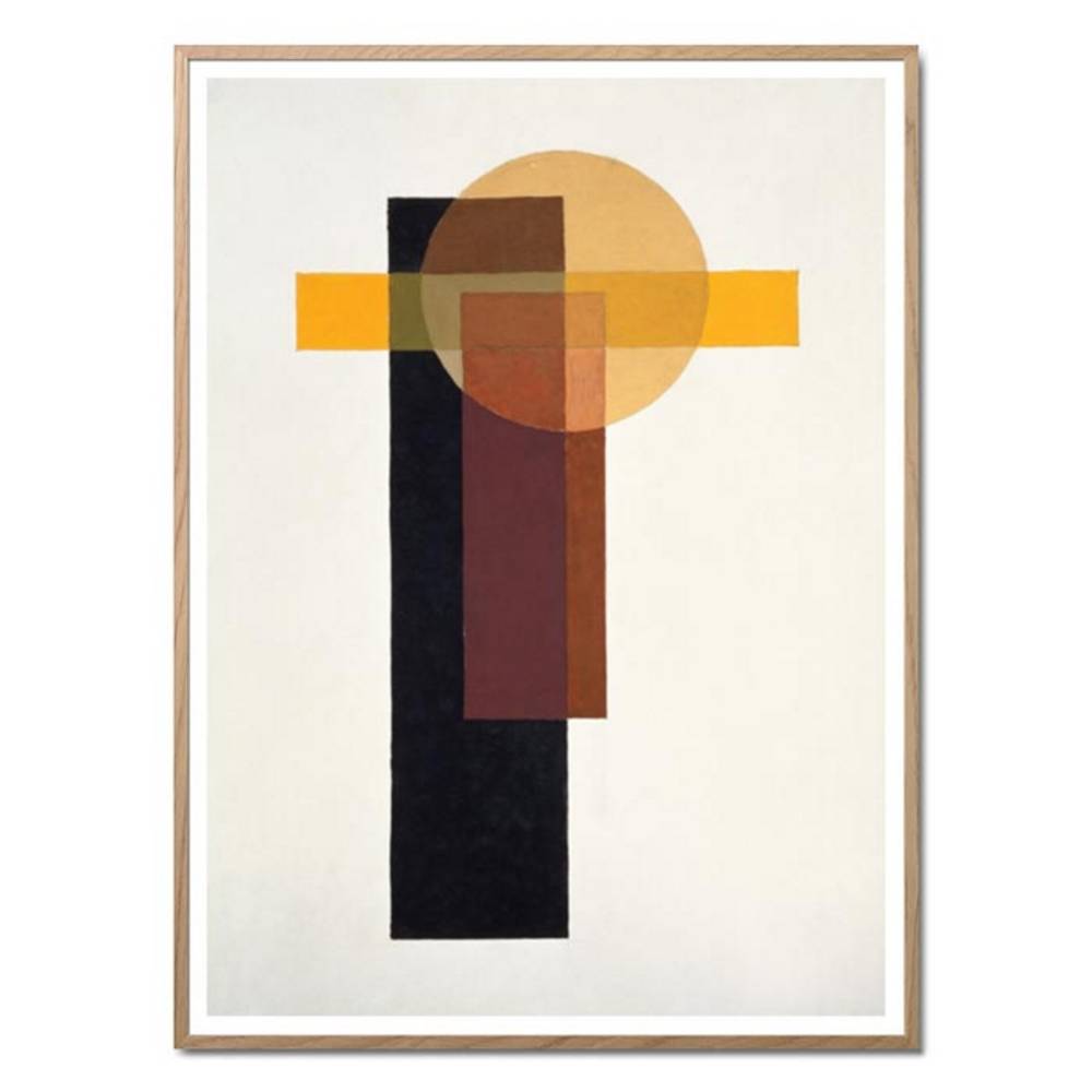 Schöner Wohnen Kollektion Gerahmter Kunstdruck 'Ohne Titel' von László Moholy-Nagy
