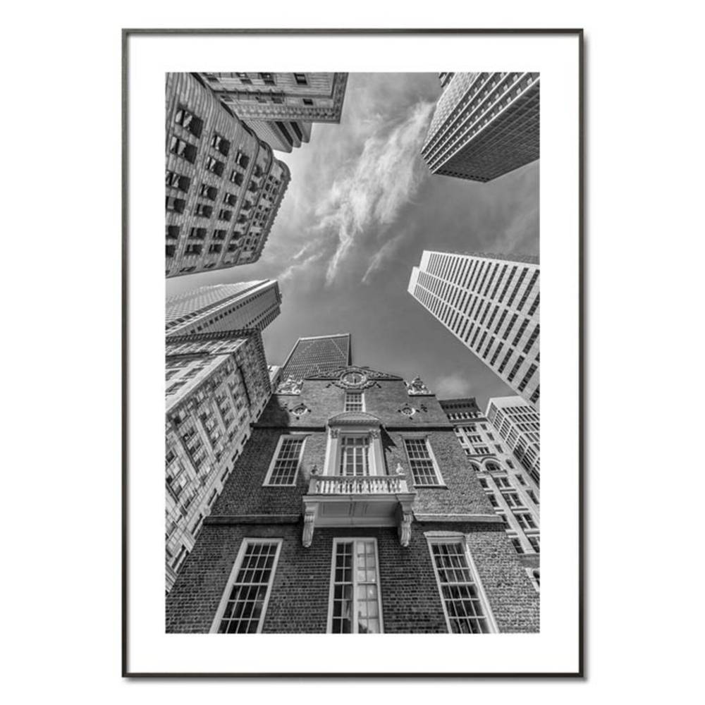 Schöner Wohnen Kollektion Gerahmter Kunstdruck 'Old State House' von Melanie Viola