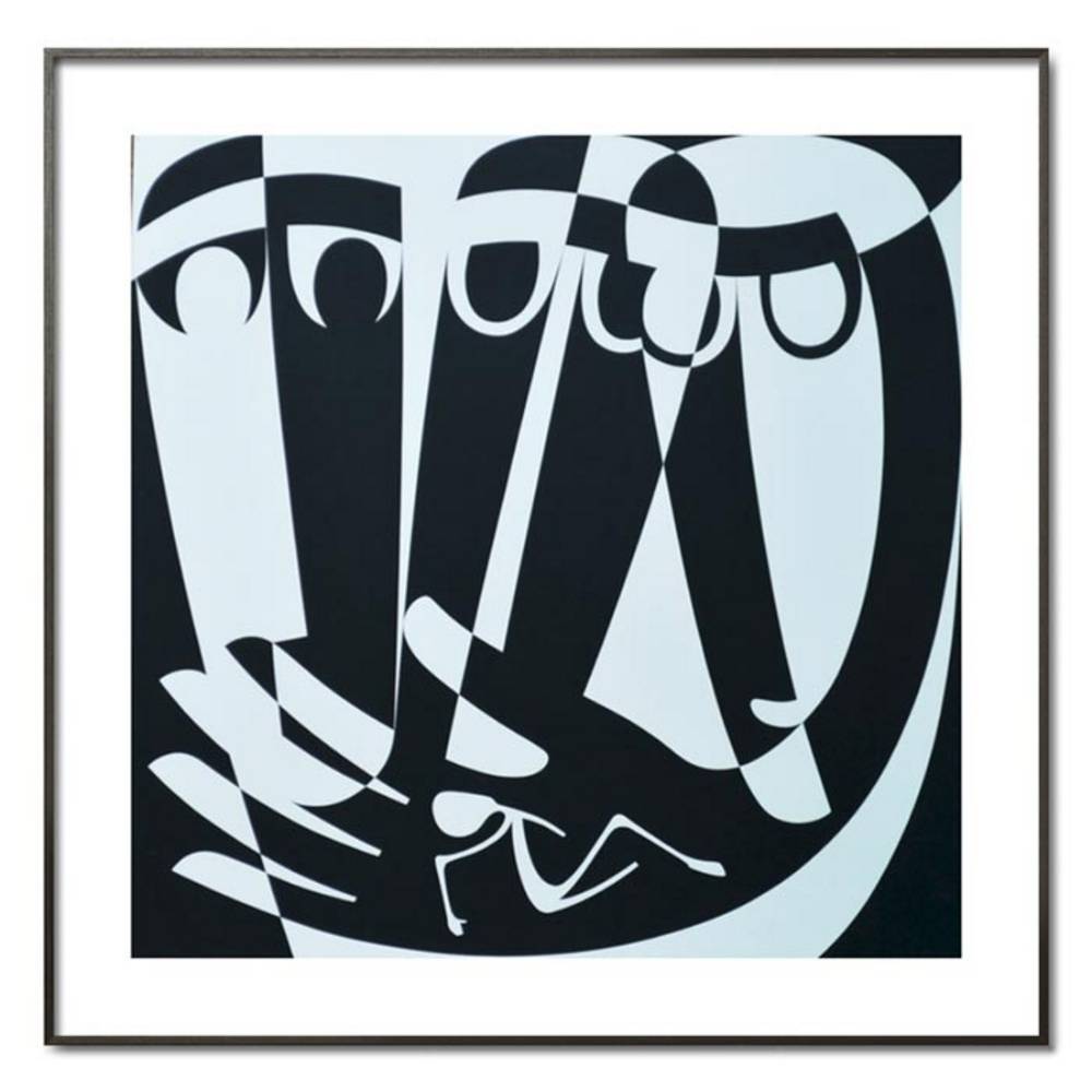 Schöner Wohnen Kollektion Gerahmter Kunstdruck 'Peace Work' von Ron Waddams