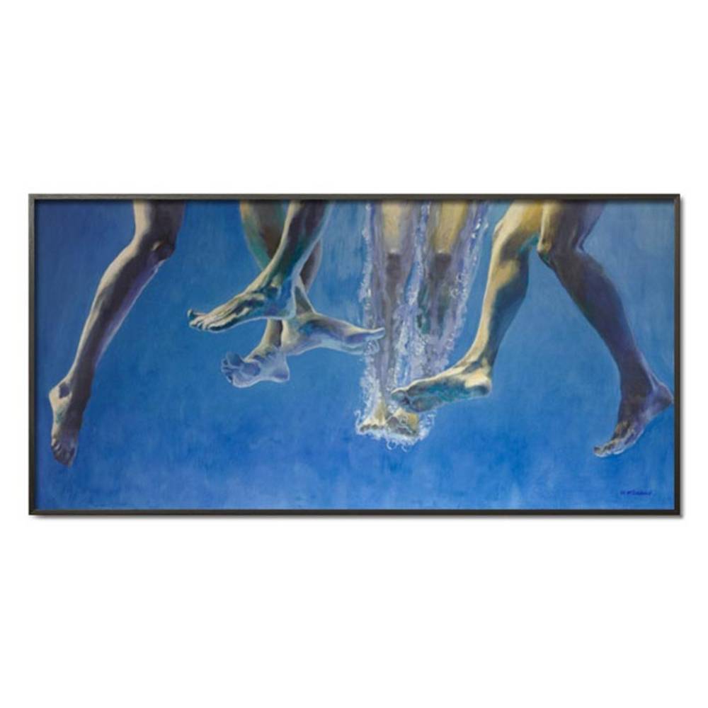 Schöner Wohnen Kollektion Gerahmter Kunstdruck 'Plunge' von William Ireland