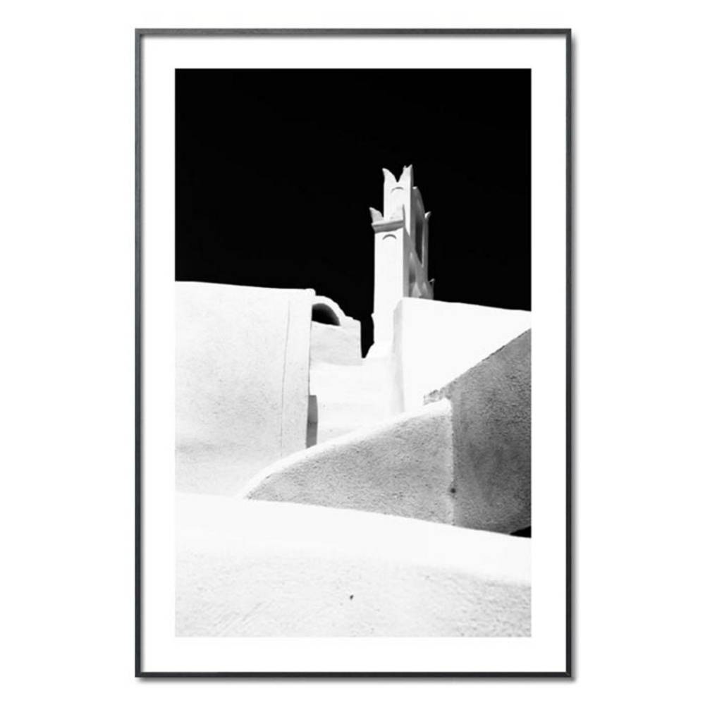 Schöner Wohnen Kollektion Gerahmter Kunstdruck 'santorin5' von Wolfgang Simlinger