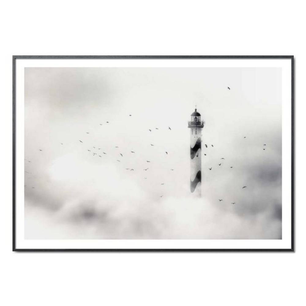 Schöner Wohnen Kollektion Gerahmter Kunstdruck 'the fog' von Piet Flour