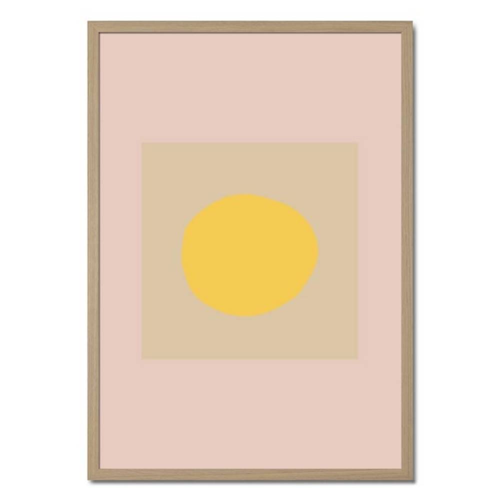 Schöner Wohnen Kollektion Gerahmter Kunstdruck 'The Sun' Flash Sale