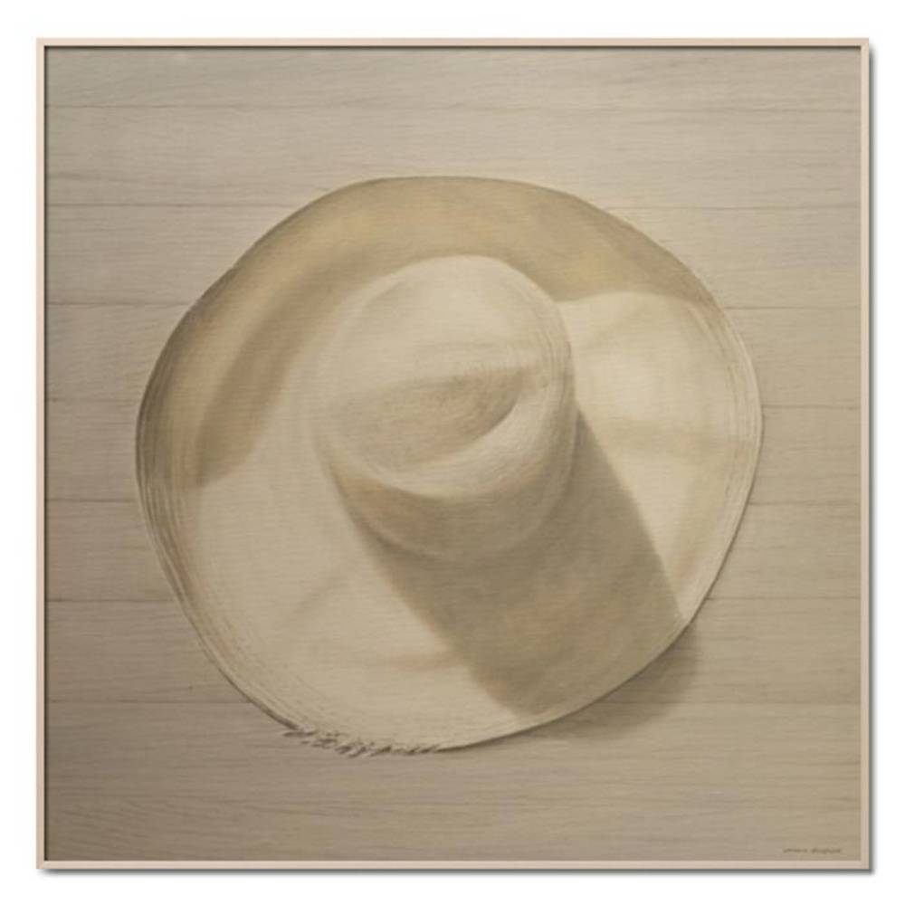 Schöner Wohnen Kollektion Gerahmter Kunstdruck 'Travelling Hat' von Lincoln Seligman