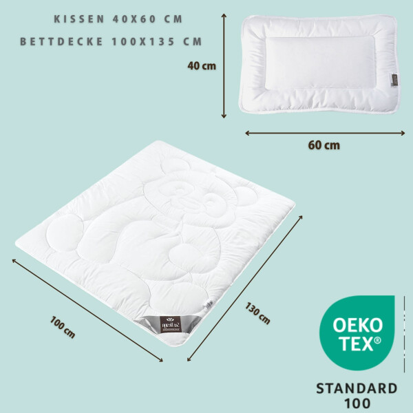 Sei Design Baby Bett SET Pandabär, Kopfkissen und Bettdecke Hotsell